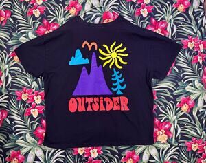 Outsider No Boundaries Size 3XL Black Oversized Tshirt